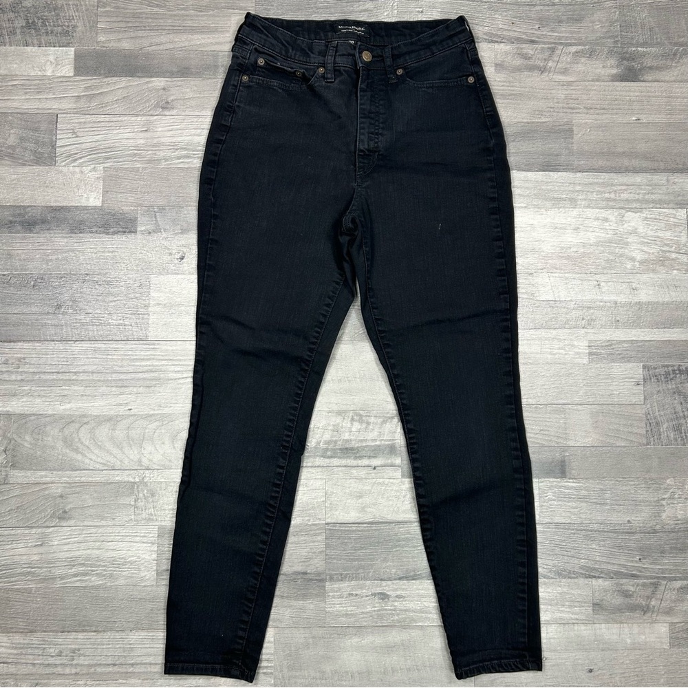 Banana Republic Black Curvy High-Rise Skinny Jeans